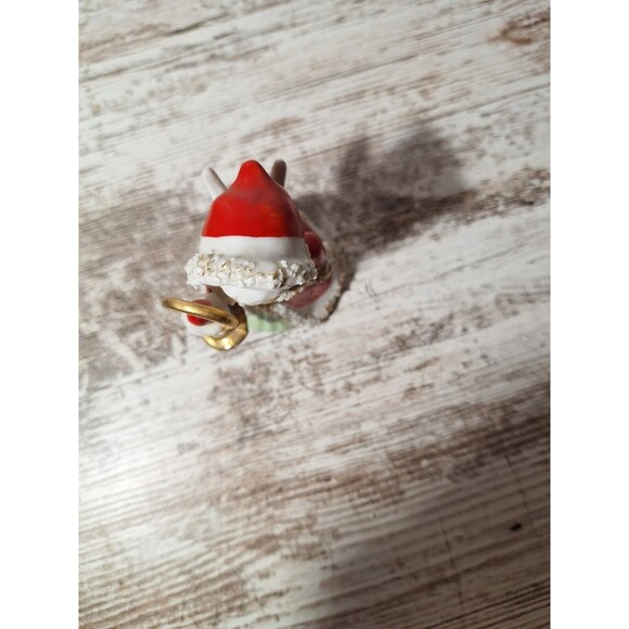 Vintage Christmas Bell Angel Holding Candle Light Lefton Japan ultra Rare HTF - Picture 8 of 12